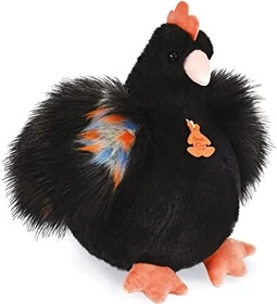 Doudou et Compagnie Huhn 28cm schwarz