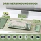 Yunzii B75 Pro, Matcha Green, beige, Milk Switch, USB/Bluetooth, DE Vorschaubild