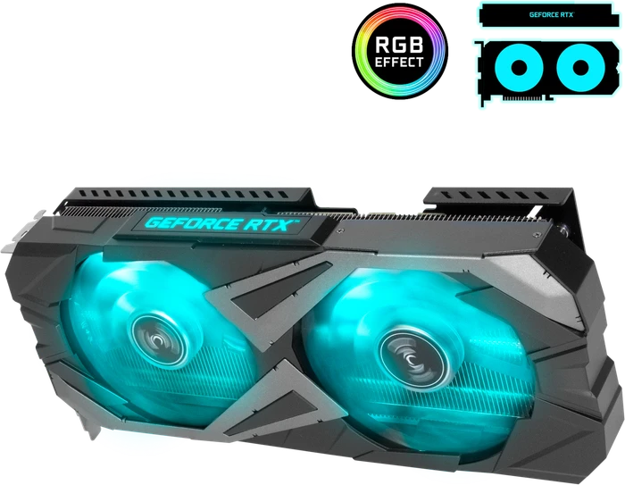 KFA2 GeForce RTX 3070 EX (1-Click OC), 8GB GDDR6, HDMI, 3x DP