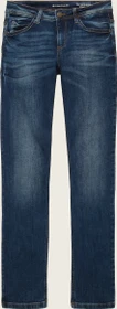 Tom Tailor Alexa Straight Jeans mit Bio-Baumwolle Jeans mid stone wash denim (Damen)