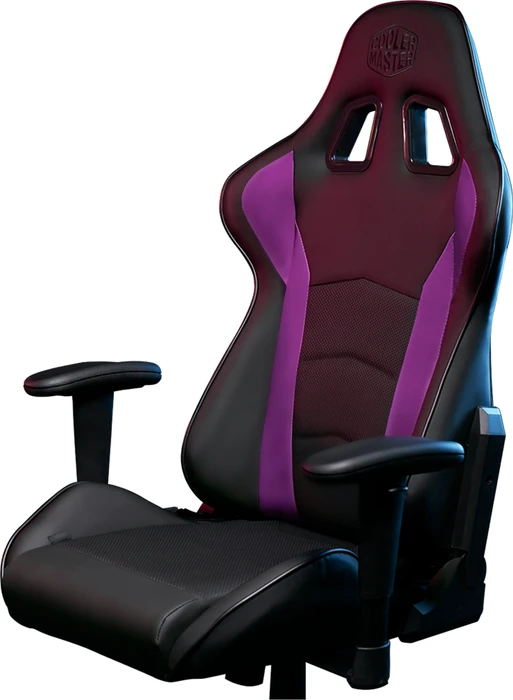 Cooler Master Caliber R1 Gamingstuhl, schwarz/violett