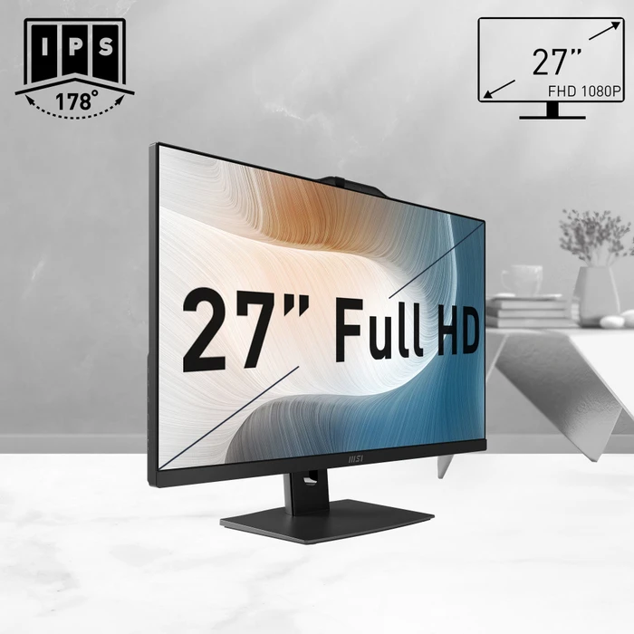 MSI Modern AM272P 12M-1202XEU, schwarz, Core i3-1215U, 8GB RAM, 512GB SSD