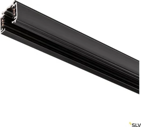 SLV S-TRACK Schienensystem-Komponente 3 Phasen Aufbauschiene 1m schwarz