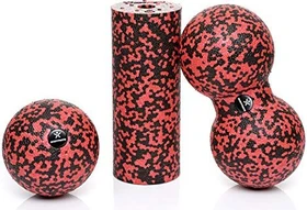 Bodymate Faszien Mini Set schwarz/pepper red