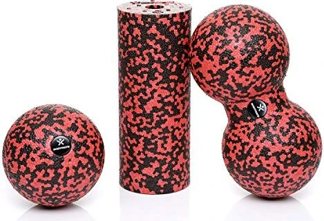 Bodymate Faszien Mini Set schwarz/pepper red