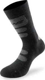 Lenz Trekking 8.0 Wandersocken schwarz