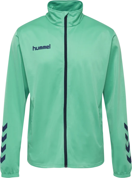 hummel Promo Poly Trainingsanzug atlantis/marine (Junior)