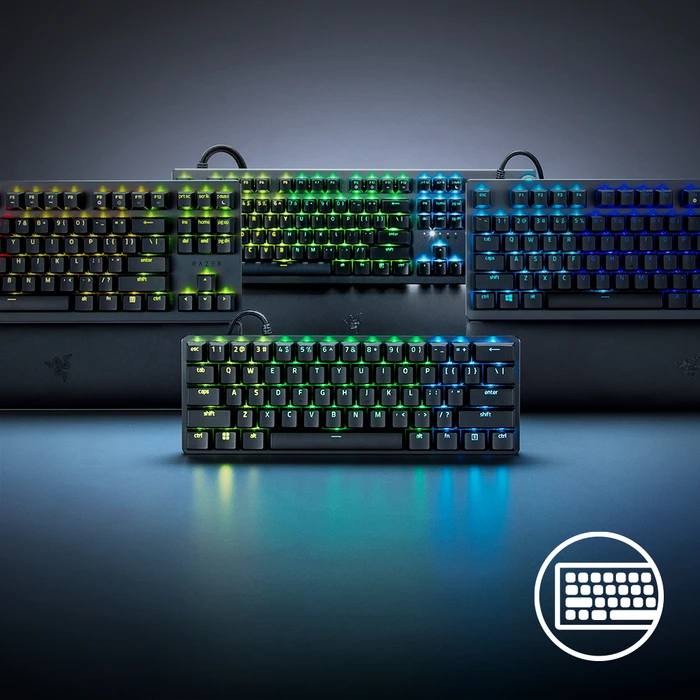 Razer Huntsman Mini Analog Switches, Razer Analog Optical Switch, USB, DE