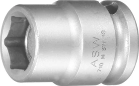 ASW Serie 710 M Außensechskant Steckschlüssel 3/8", 10x30mm