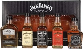Jack Daniel's Family Of Fine Spirits 5x 50ml
