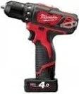 Milwaukee M12 BDD-402C Akku-Bohrschrauber inkl. Koffer + 2 Akkus 4.0Ah
