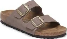 Birkenstock Arizona Nubukleder faded purple (Damen)