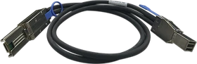 QNAP mini SAS HD x4 [SFF-8644] auf mini SAS x4 [SFF-8644] Kabel, 1m (CAB-SAS10M-8644-8088)