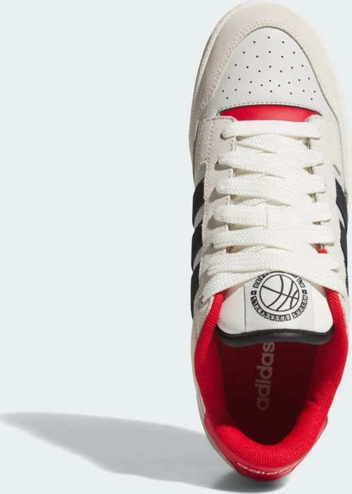 adidas Rapid Court Low grey one/core black/collegiate red