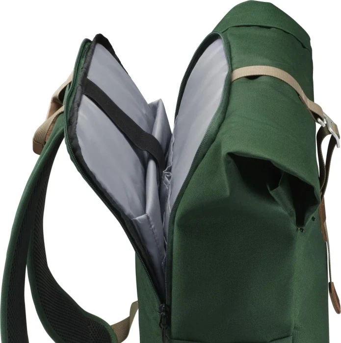 Hama Silvan, Laptop-Rucksack, Rolltop, 16.2" grün