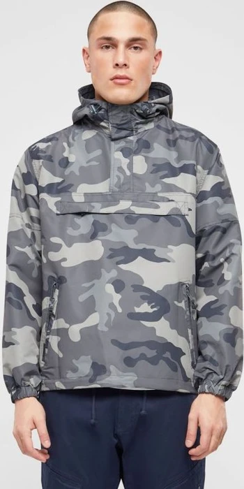 Brandit Windbreaker Summer Anorak grey camo (Herren)