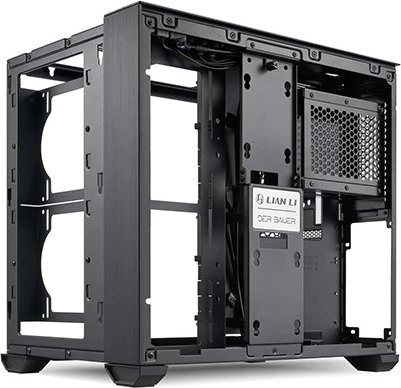 Lian Li O11 Air Mini, schwarz, Glasfenster