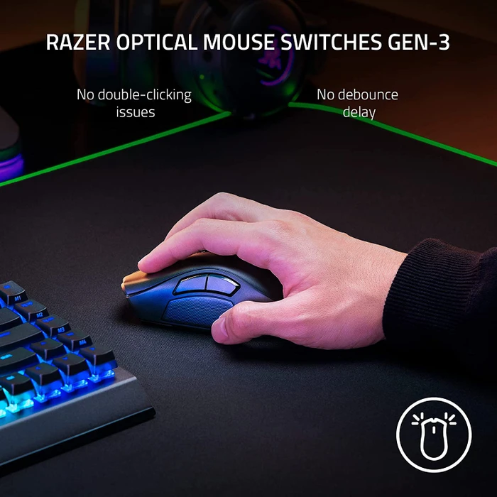 Razer Naga V2 Pro Wireless, USB/Bluetooth