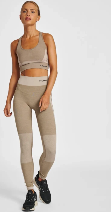 hummel CLEA Seamless Tight Hose lang chateu grey (Damen)