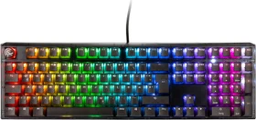 Ducky One 3 PBT, LEDs RGB, Aura Black, MX SILENT RGB RED, USB, DE
