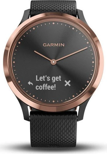 Garmin vivomove HR Aktivitäts-Tracker rosegold/schwarz