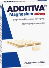 Additiva Magnesium 400mg Filmtabletten, 30 Stück