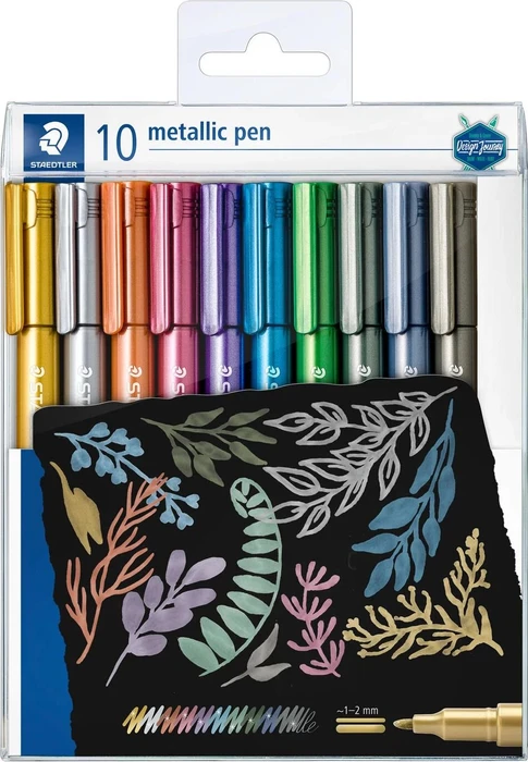 Staedtler metallic pen 8323 sortiert, 10er-Set