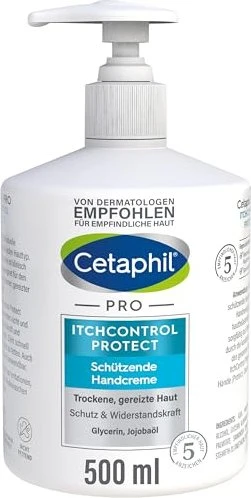 Cetaphil Pro Itch Control Protect Handcreme, 500ml