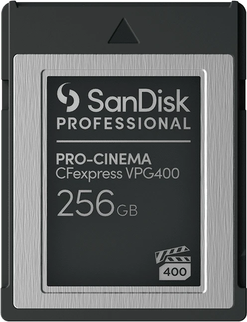 SanDisk Professional PRO-CINEMA R1700/W1400 CFexpress 2.0 Type B 256GB