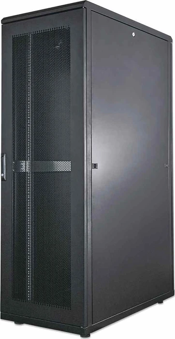 Intellinet Serverschrank 36HE, Flatpack, IP2X, schwarz, 1000mm tief