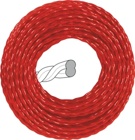 Einhell low noise line 3.0 Trimmerfaden für Rasentrimmer, 3mm/15m
