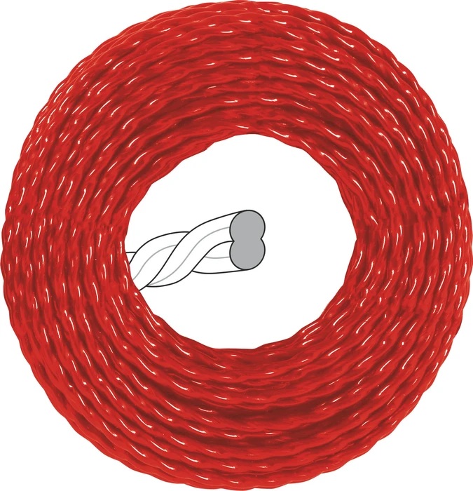Einhell low noise line 3.0 Trimmerfaden für Rasentrimmer, 3mm/15m