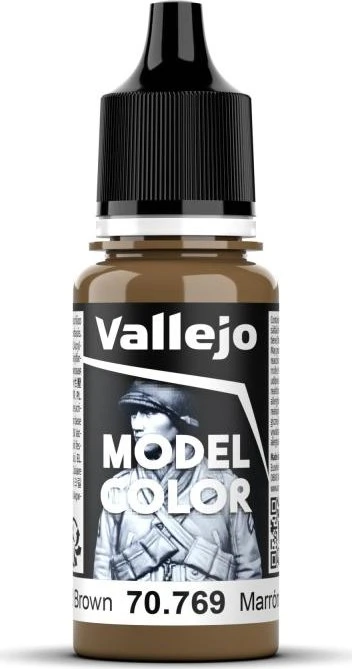 Vallejo Model Color rev.2 148 mustard brown, 18ml