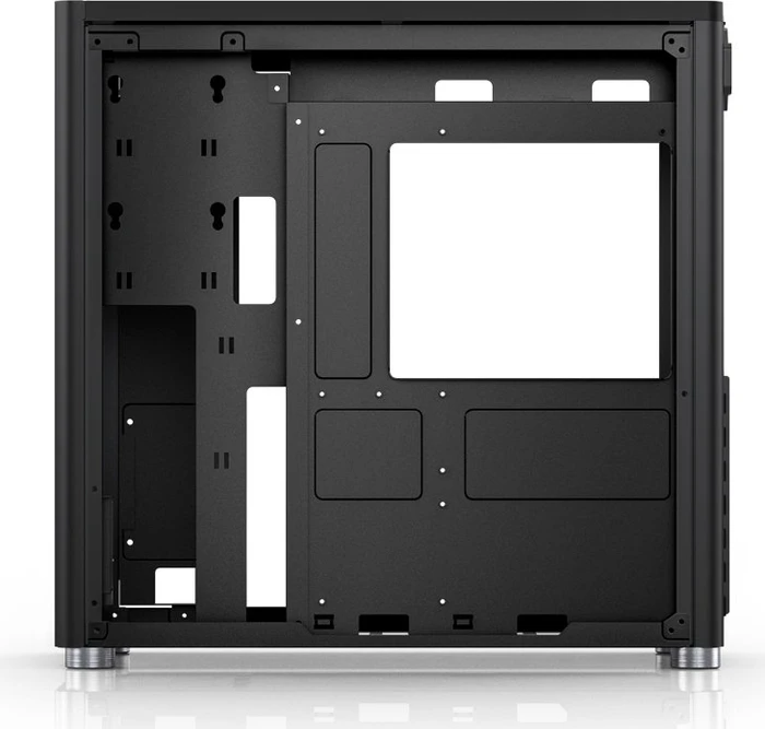 Jonsbo D40, schwarz, Glasfenster