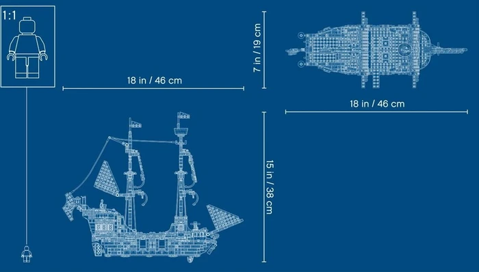LEGO Creator 3in1 - Piratenschiff
