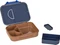 Lässig Bento Brotdose Little Gang Smiley blau Vorschaubild