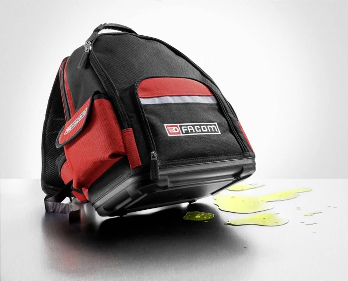 Facom Notebook Rucksack Passend für maximal: 38,1 cm (15") Schwarz, Rot