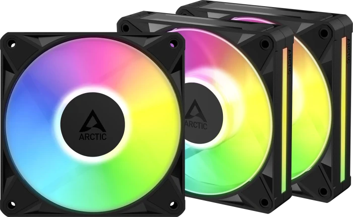 ARCTIC BioniX P14 A-RGB, schwarz, 140mm, 3er-Pack