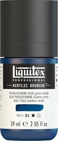 Liquitex Professional Acrylic Gouache phthalocyanine blue green shade, 59ml