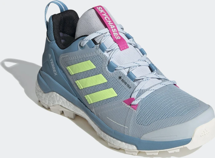 adidas Terrex Skychaser GTX 2.0 hazy blue/hi-res yellow/screaming pink (Damen)