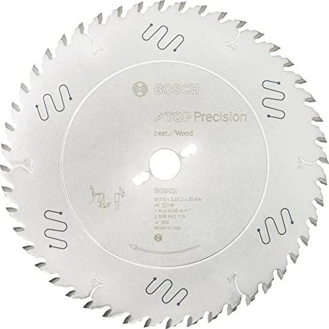Bosch Professional Top Precision Best for Wood Kreissägeblatt 48Z, 315x2.2x30mm, 1 Stück