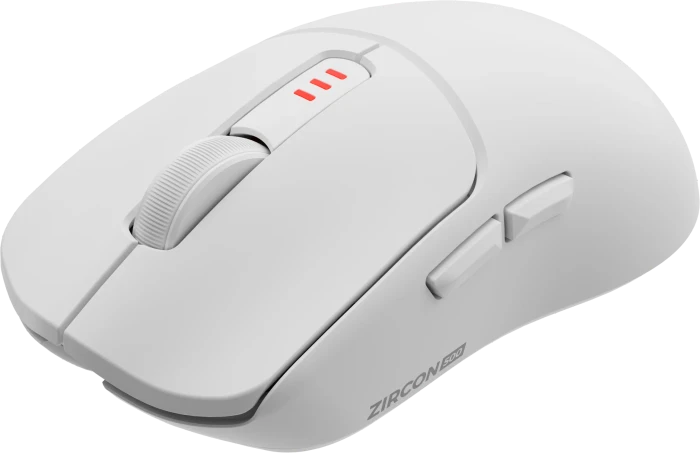 Genesis Zircon 500 Wireless Gaming Mouse weiß, USB/Bluetooth