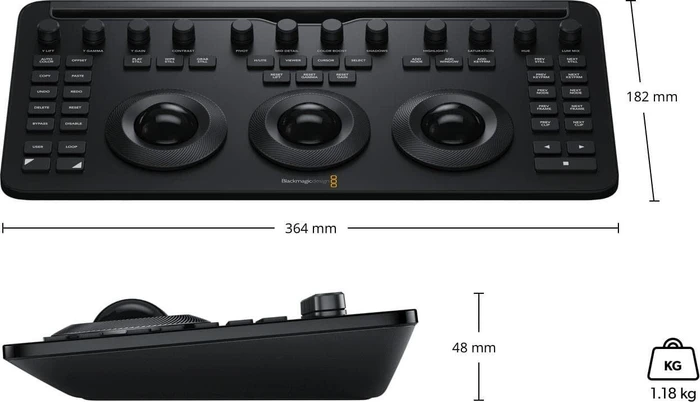 Blackmagic Design DaVinci Resolve Micro Color Panel-C, DE, USB-C