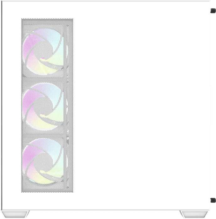 DarkFlash DS900W White, Glasfenster