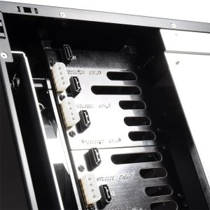 Lian Li PC-Q25B schwarz, Mini-ITX