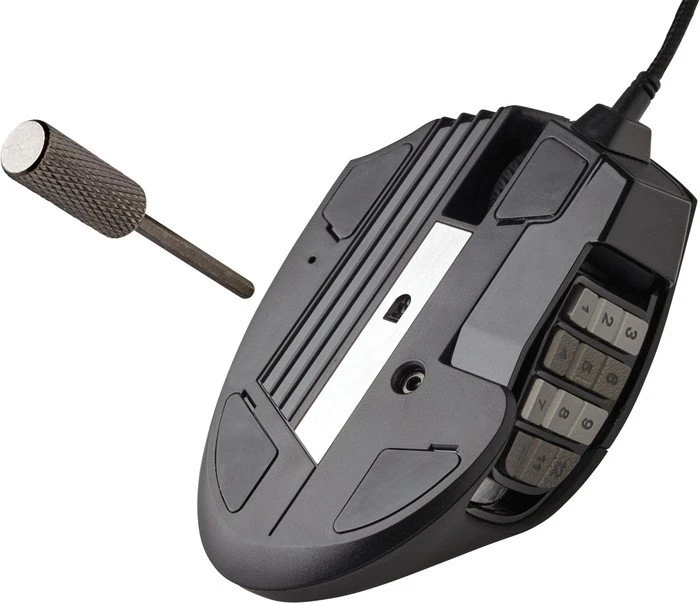 Corsair Scimitar Pro RGB Optical MOBA/MMO Gaming Mouse schwarz, USB