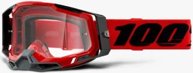 100% Racecraft 2 Schutzbrille red/clear lens