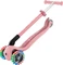 Globber Primo Foldable Lights Kickboard pastel pink Vorschaubild