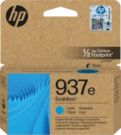 HP Tinte 937e EvoMore cyan