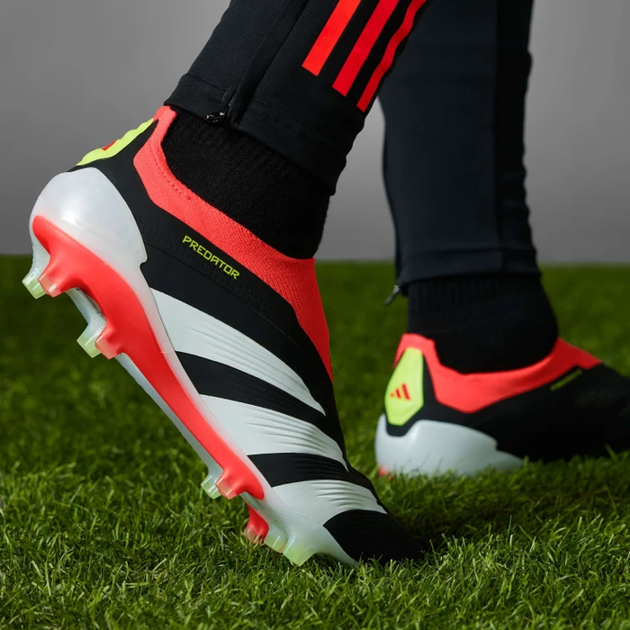 adidas Predator Elite Laceless FG core black/cloud white/solar red